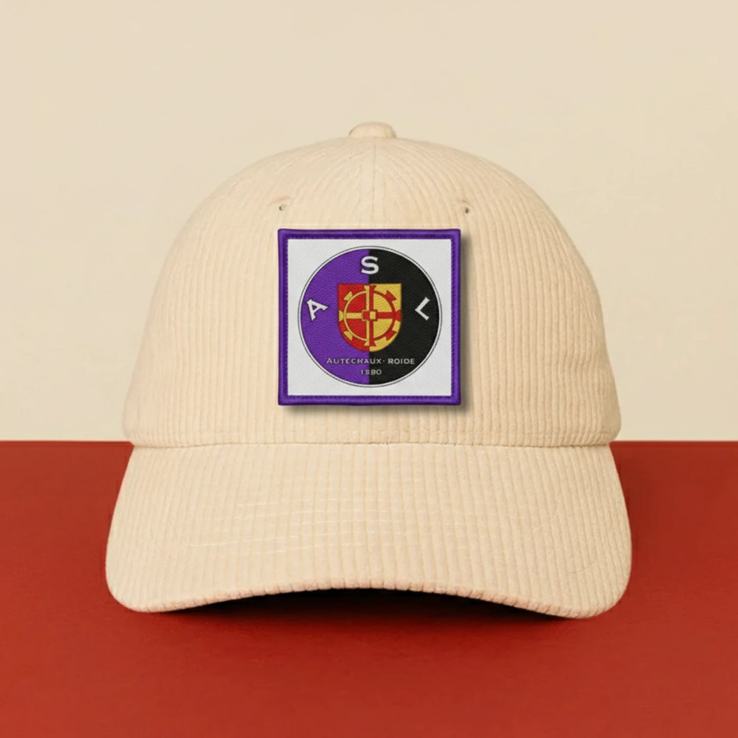 Détail broderie patch ASL Autechaux Roide