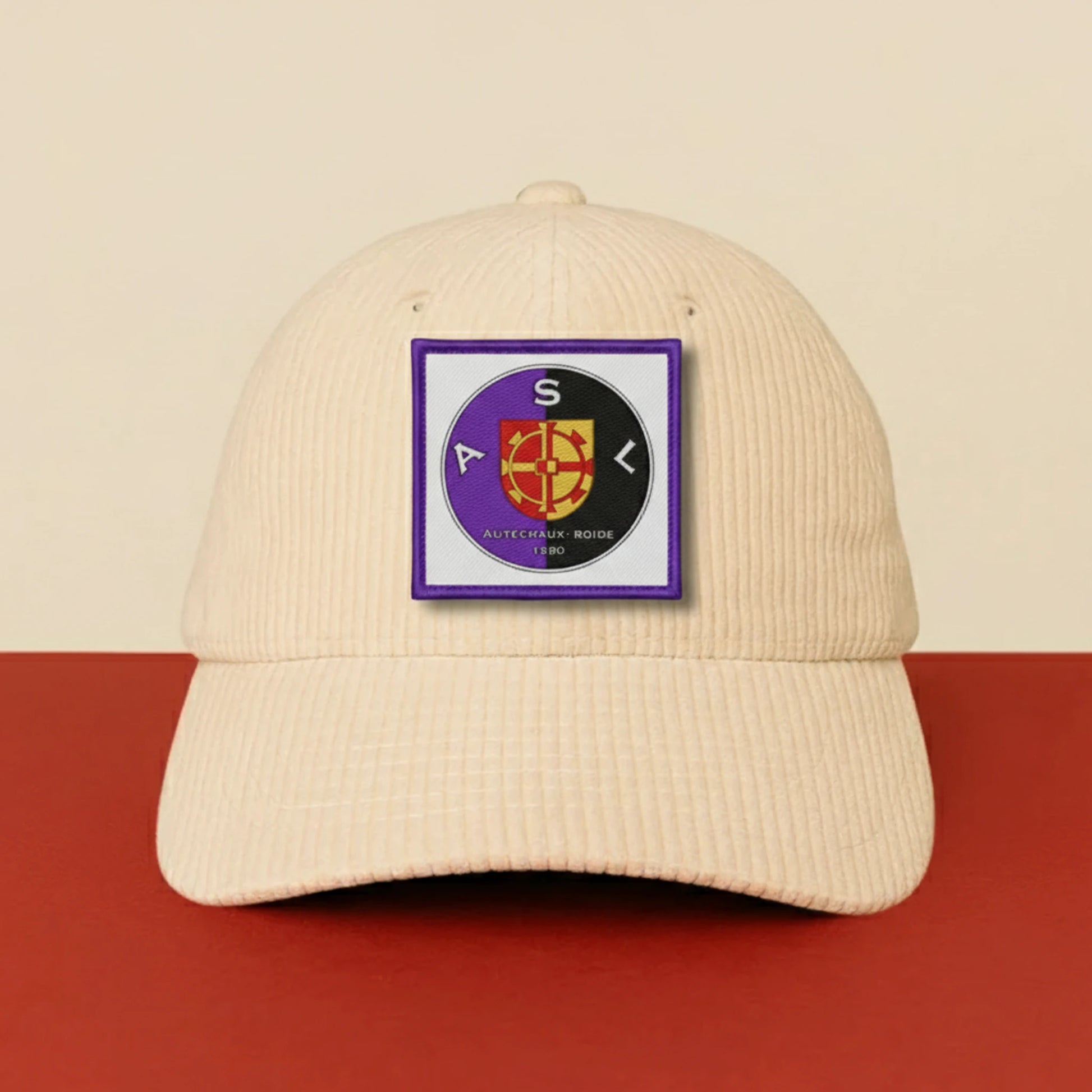 Détail broderie patch ASL Autechaux Roide