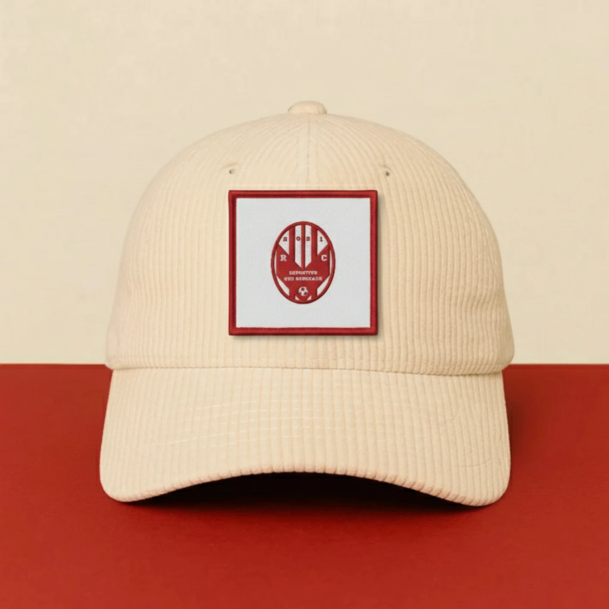 Détail broderie patch RC DEPORTIVO SUD BORDEAUX