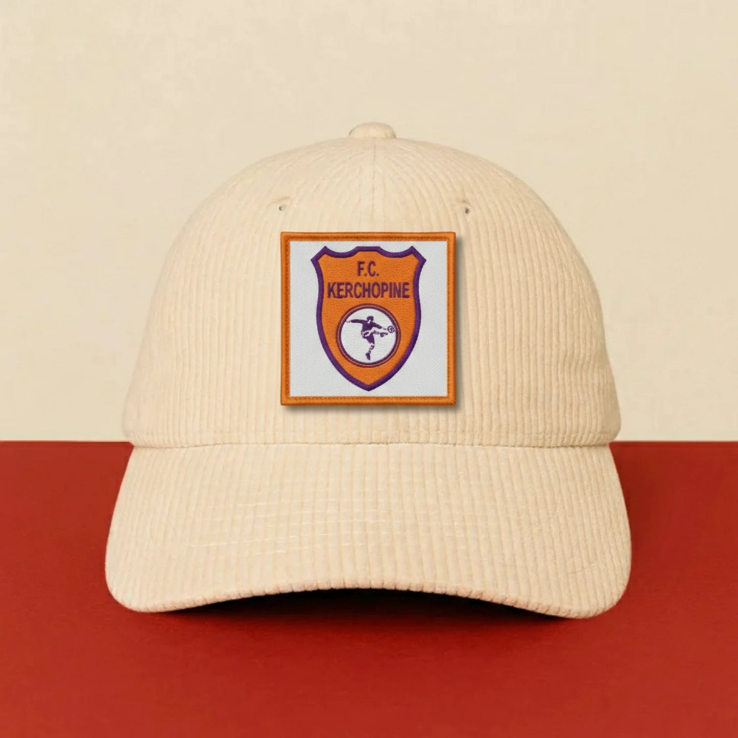 Détail broderie patch F.C. KERCHOPINE