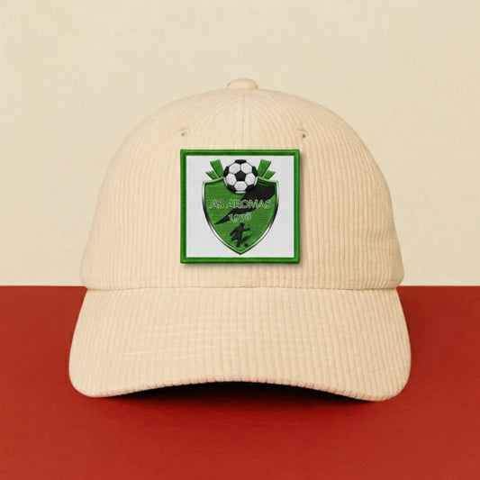 Patch A.S. AROMAS sur casquette à velcro PPATCH