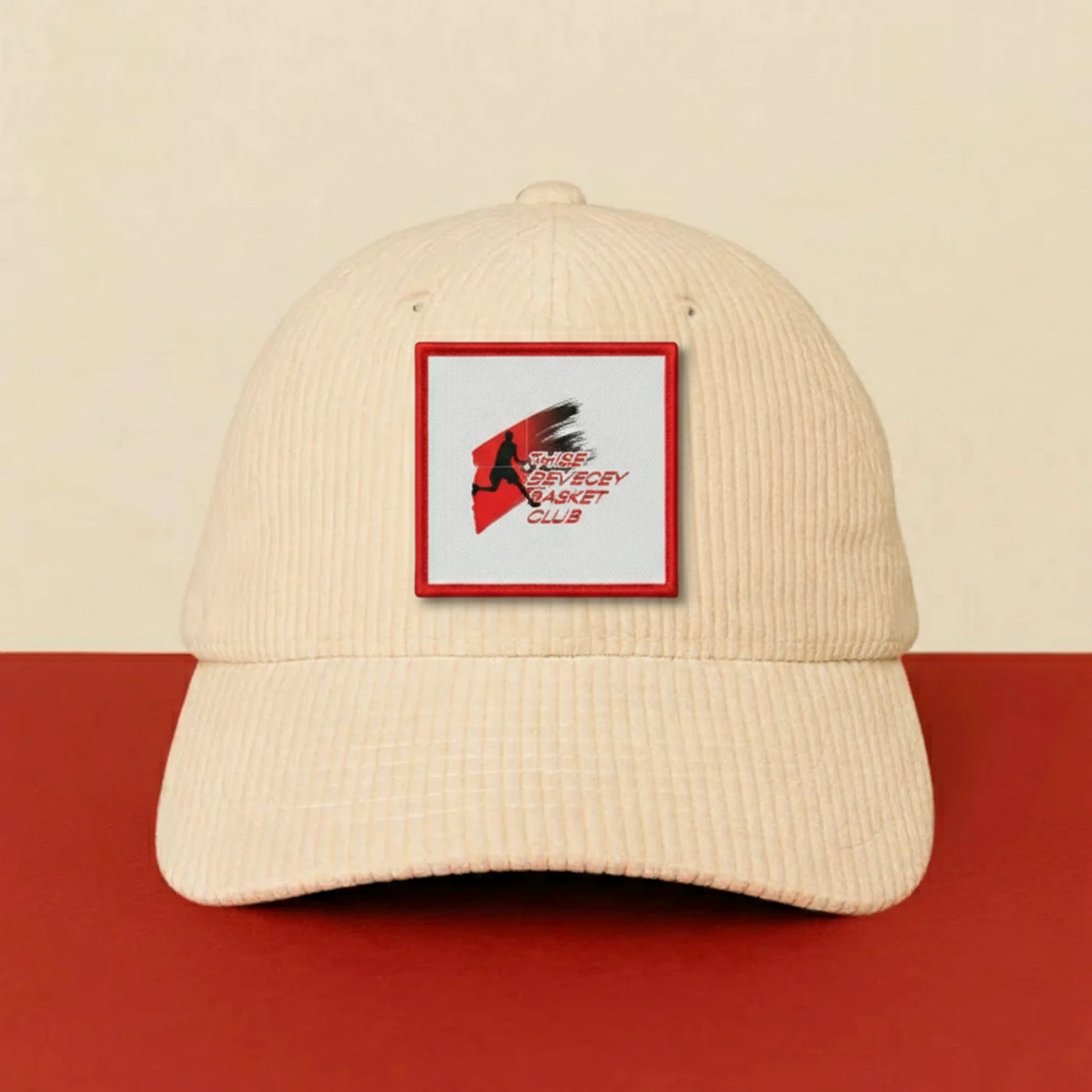 Détail broderie patch Thise Devecey Basket Club
