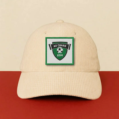 Patch A. S. CHARS sur casquette à velcro PPATCH