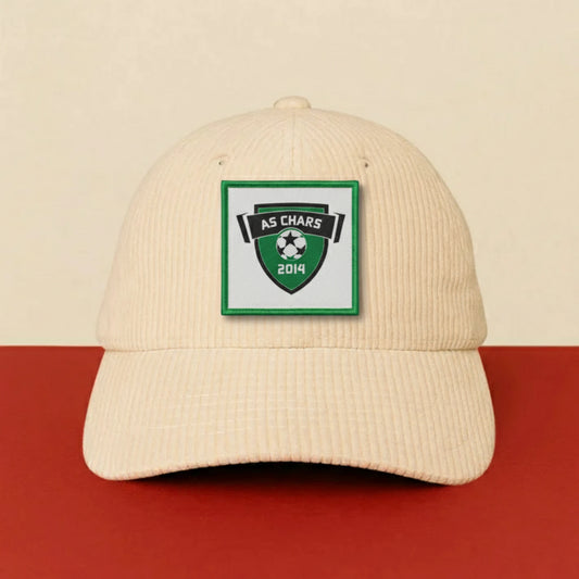 Patch A. S. CHARS sur casquette à velcro PPATCH