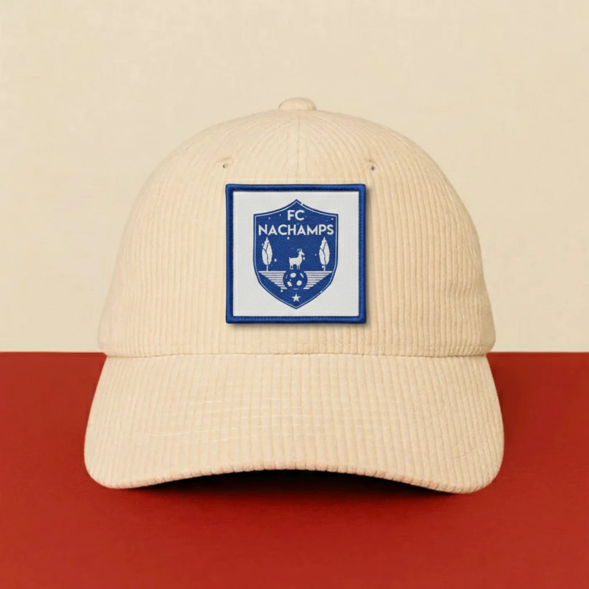 Détail broderie patch F.C. NACHAMPS