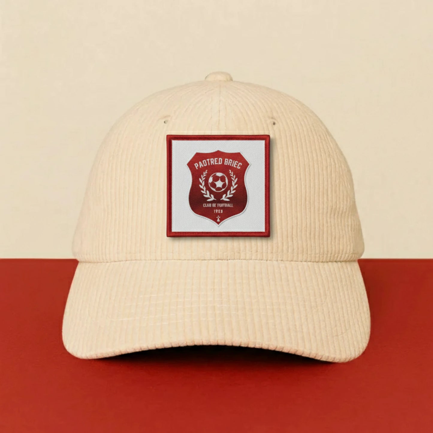 Patch Paotred Briec sur casquette à velcro PPATCH