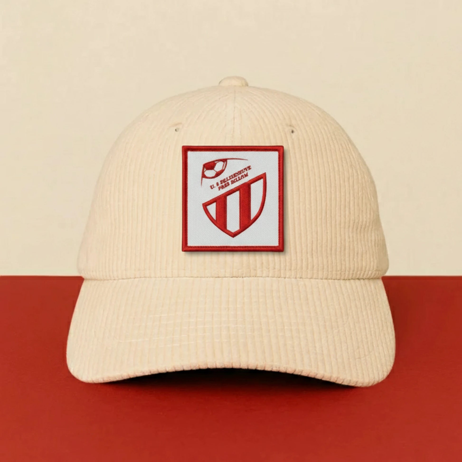 Détail broderie patch U.S. EGLISENEUVE PRES BILLOM