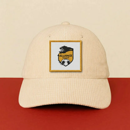 Patch ALLIANCE FOOTBALL DE VILLENAUXE sur casquette à velcro PPATCH