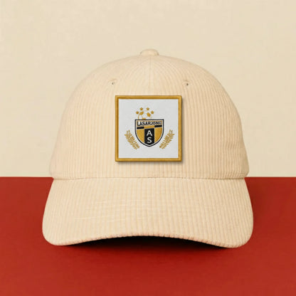 Détail broderie patch A.S. LASARJONC