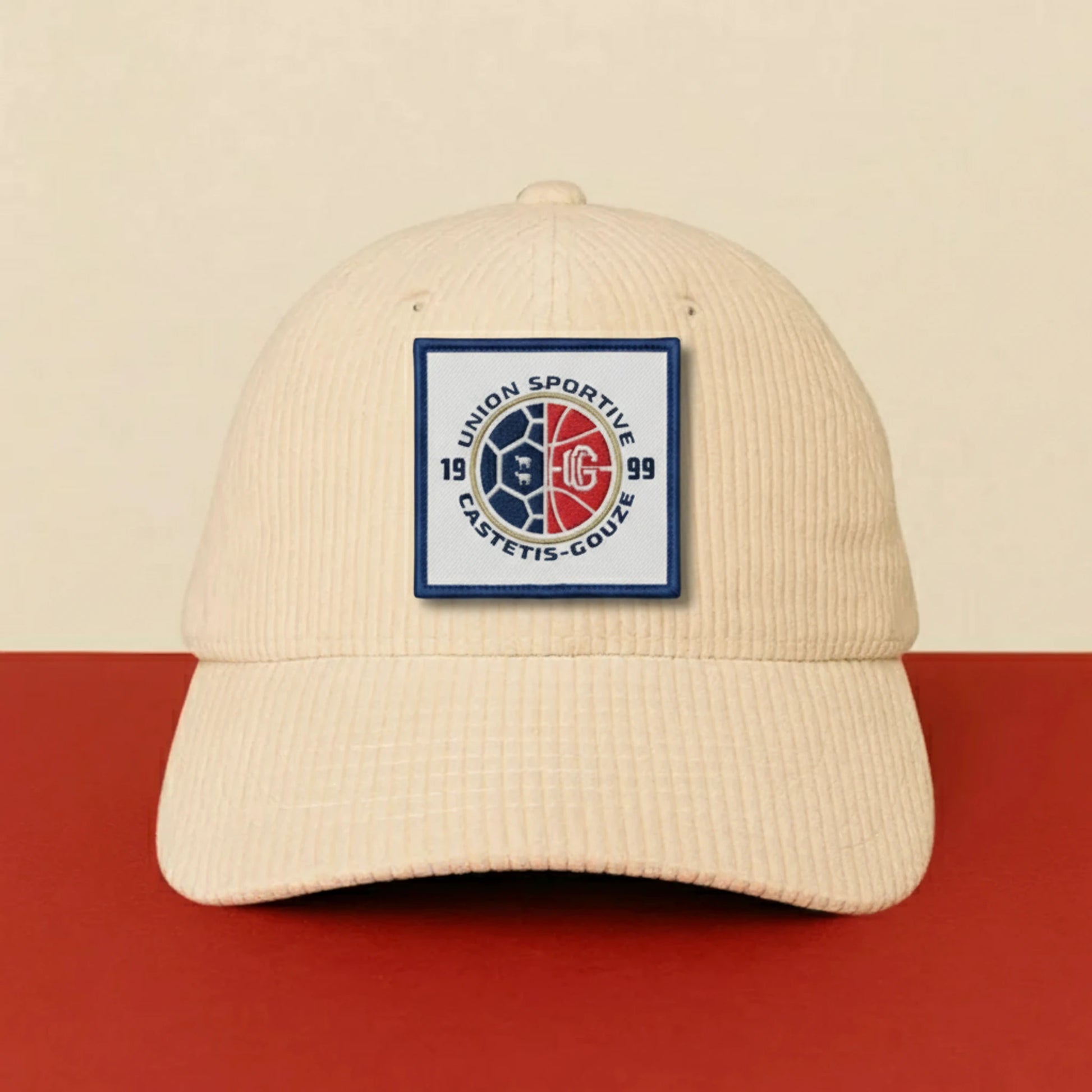 Détail broderie patch U.S. CASTETIS GOUZE