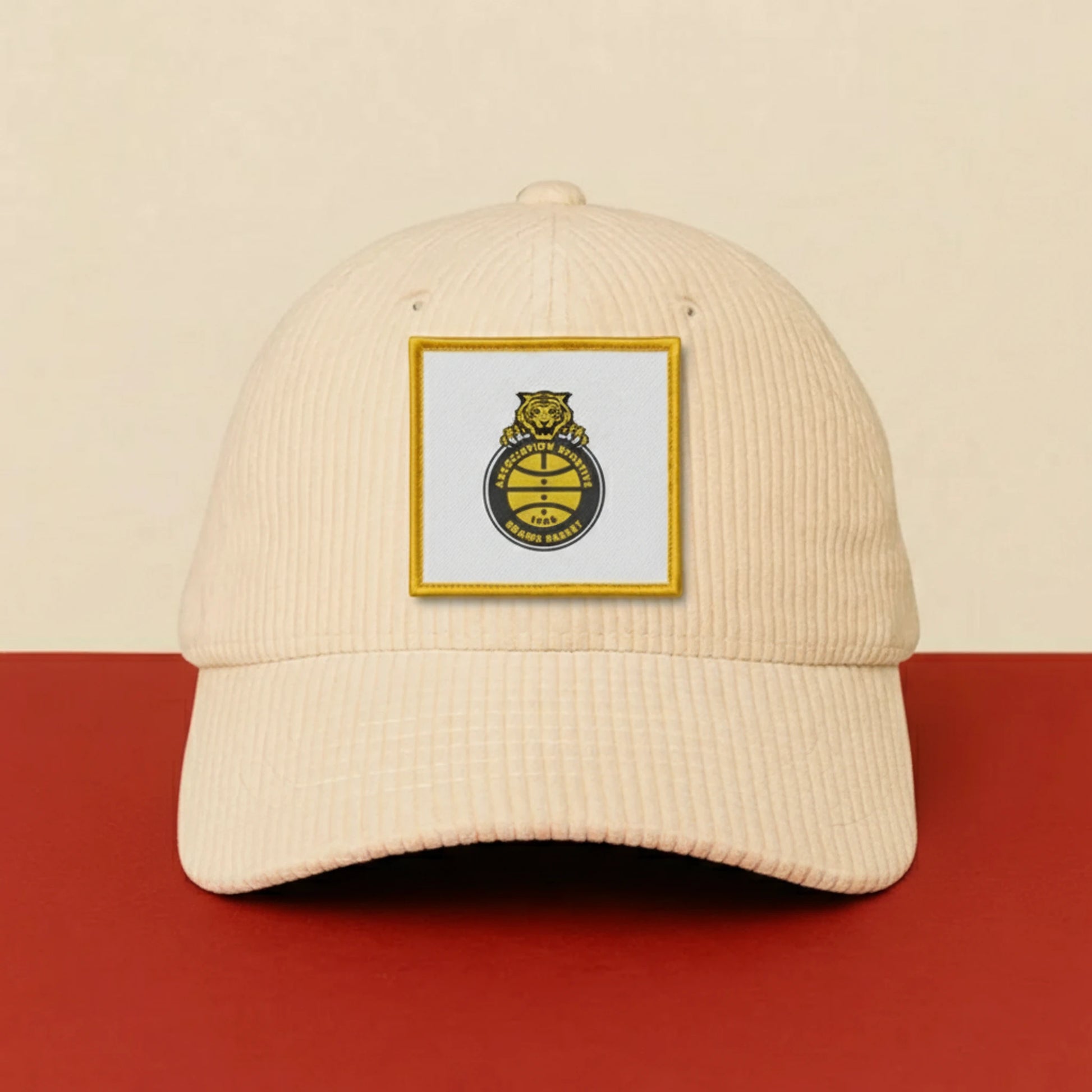 Patch AS Brains Basket sur casquette à velcro PPATCH