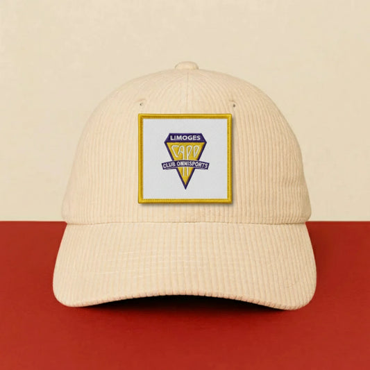Patch CAPO Limoges sur casquette à velcro PPATCH