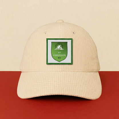 Patch A.S. ALBOUSSIERE sur casquette à velcro PPATCH