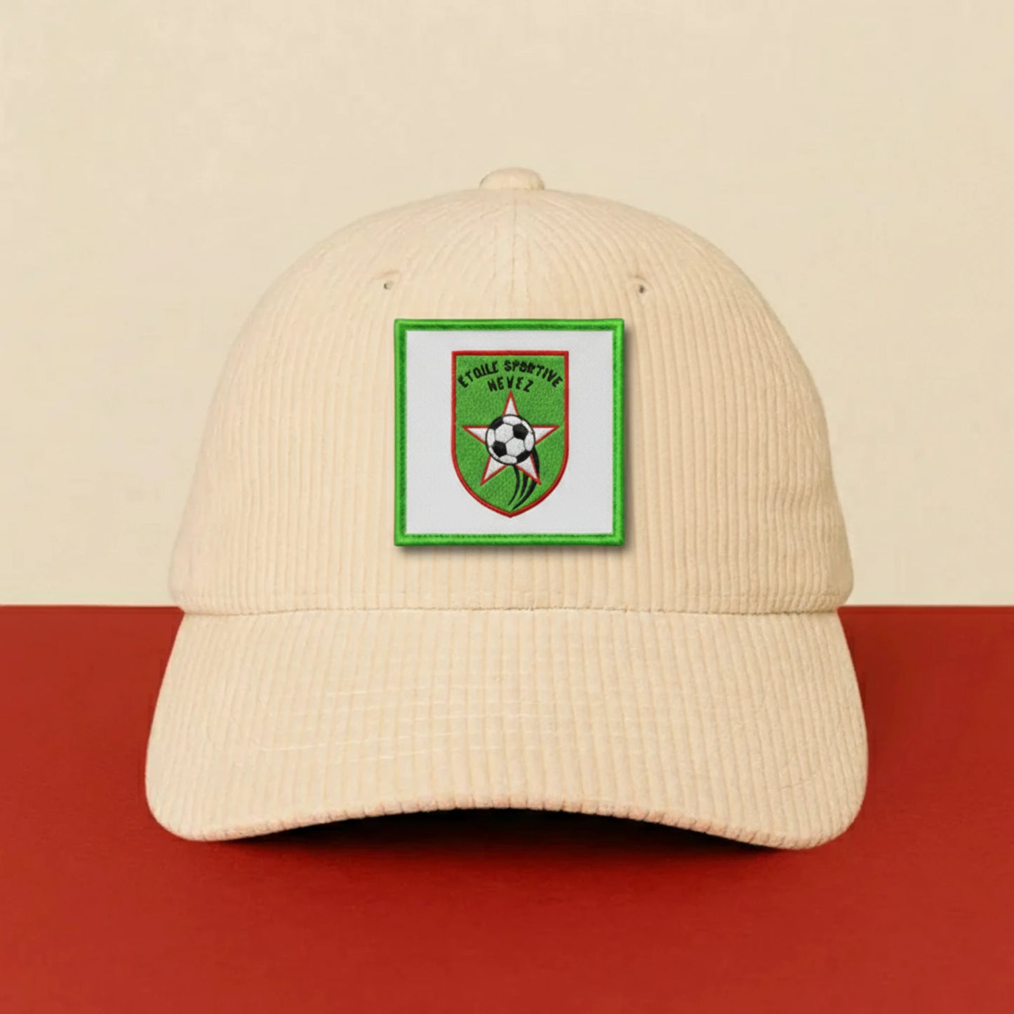Détail broderie patch ET.S. NEVEZ