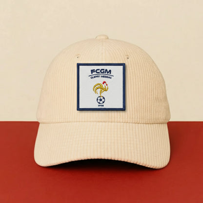 Détail broderie patch FC Guipry Messac