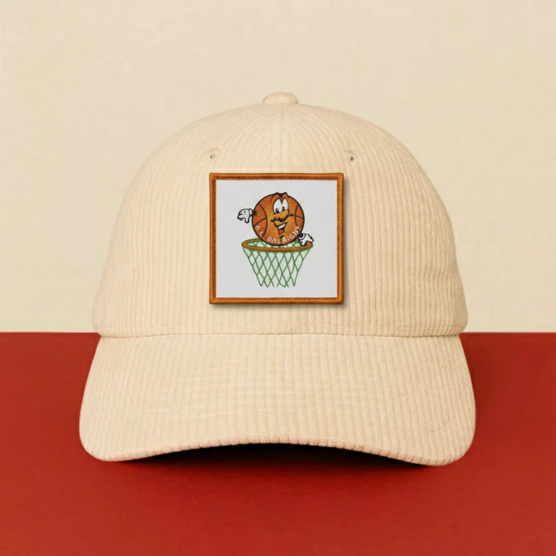 Patch Balbigny AL sur casquette à velcro PPATCH