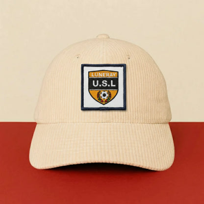 Détail broderie patch Luneray Basket Club