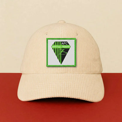 Patch Am FC Sainte Tulle Pierrevert sur casquette à velcro PPATCH
