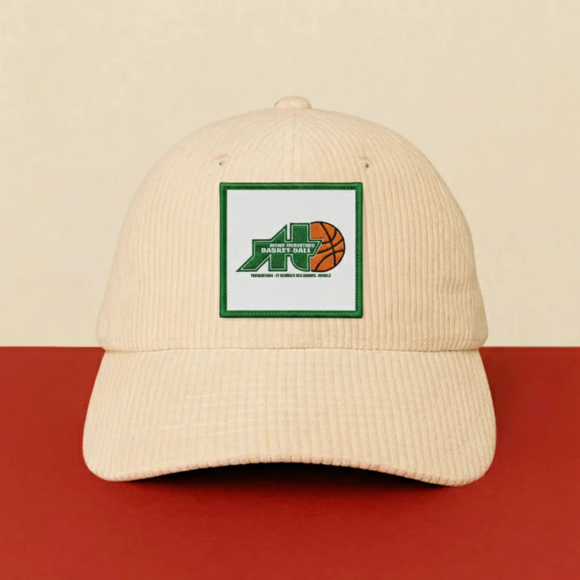 Patch Avenir Trementines Basket sur casquette à velcro PPATCH