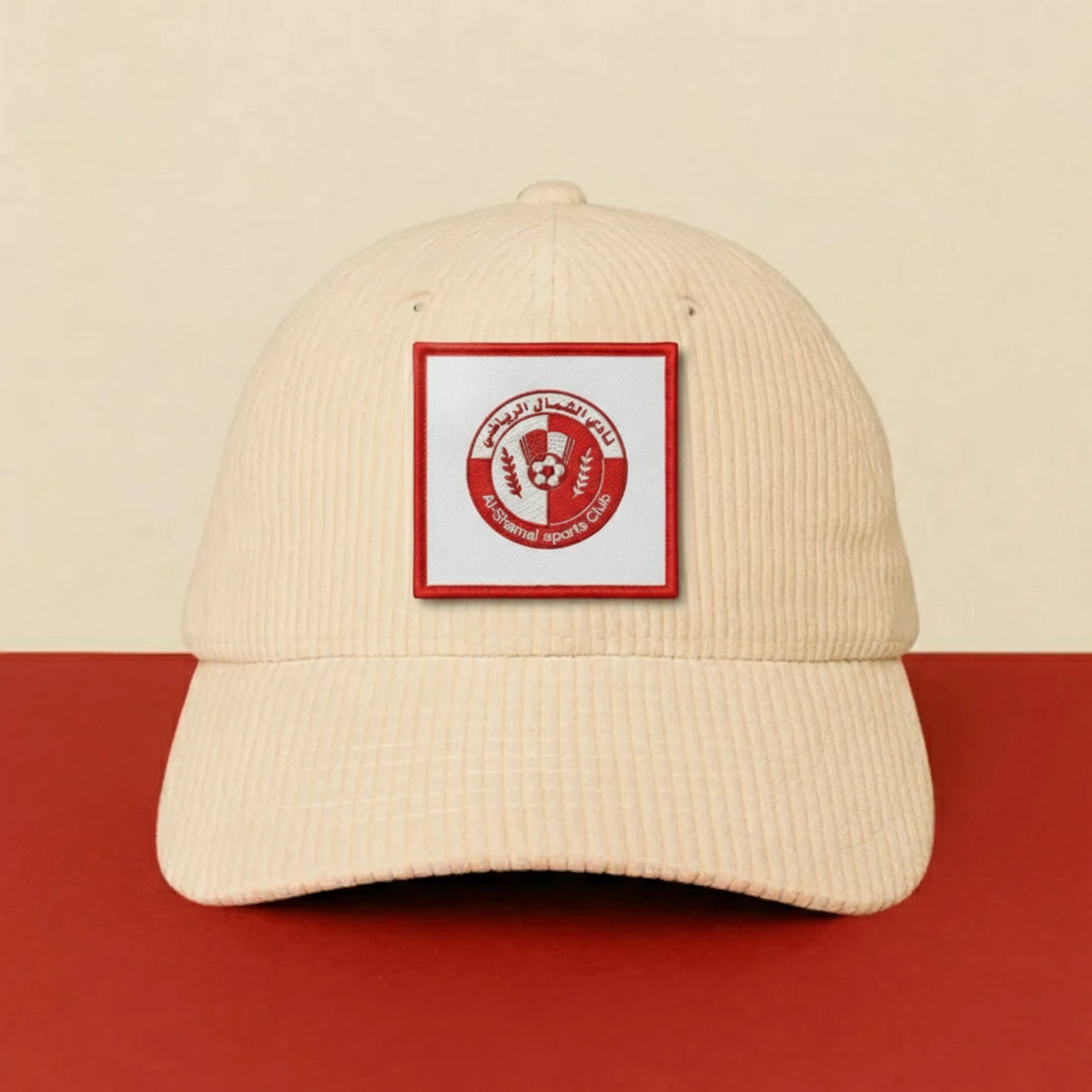 Patch QAT - AL SHAMA sur casquette à velcro PPATCH