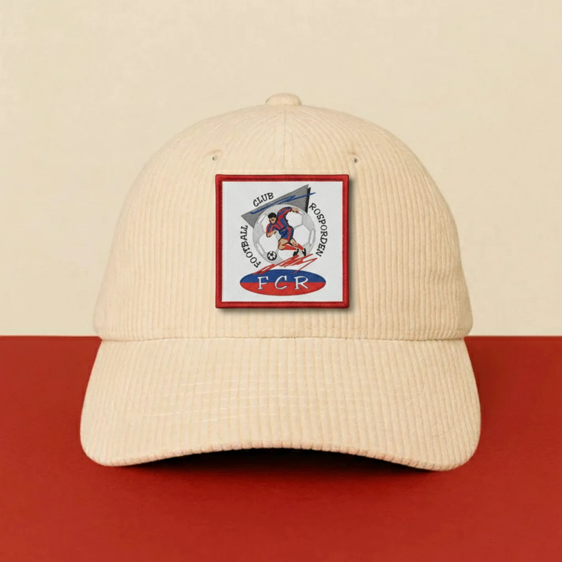 Détail broderie patch F.C. ROSPORDEN