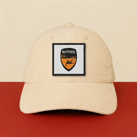 Patch A. .S. RIOTORDOISE sur casquette à velcro PPATCH