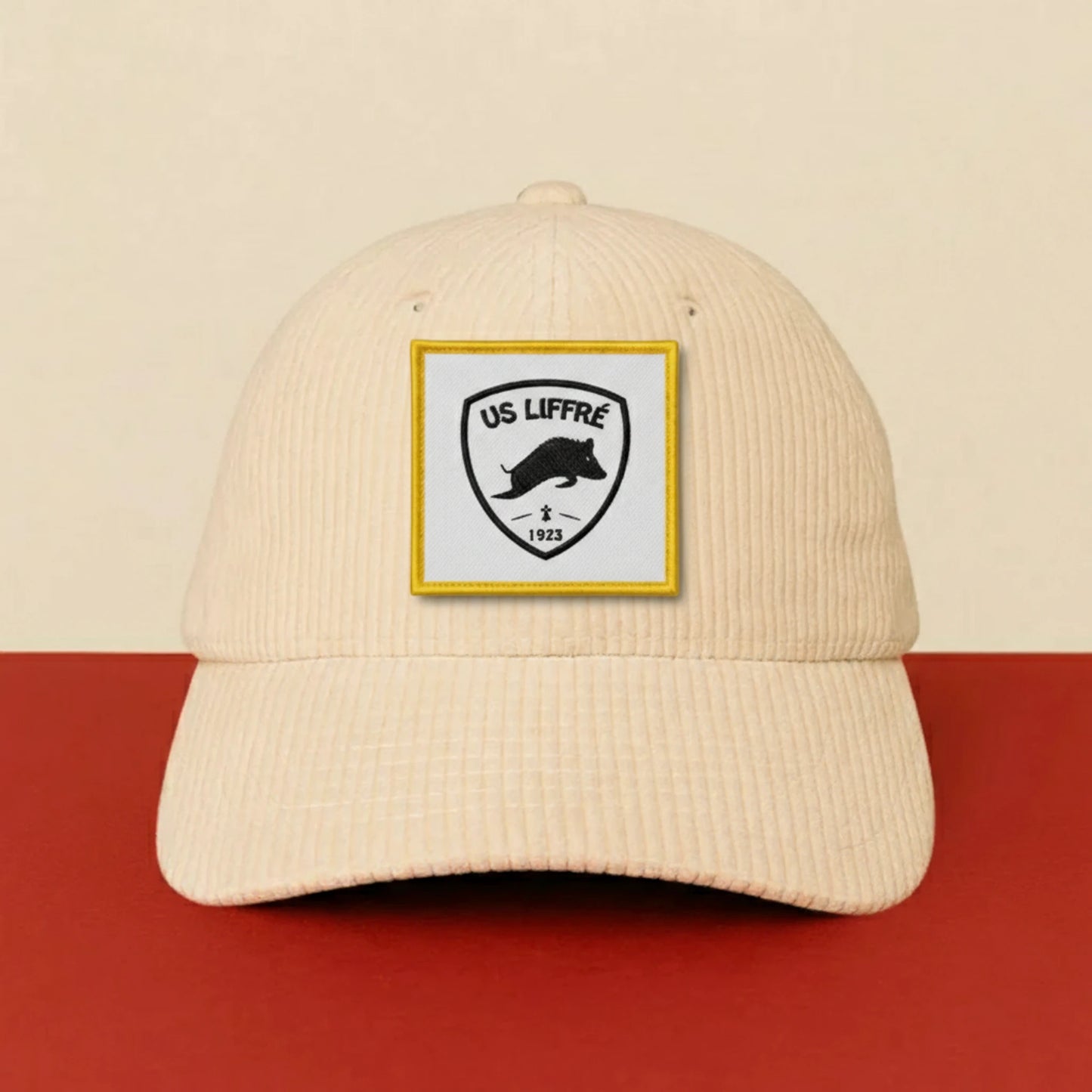 Détail broderie patch U.S. LIFFRE