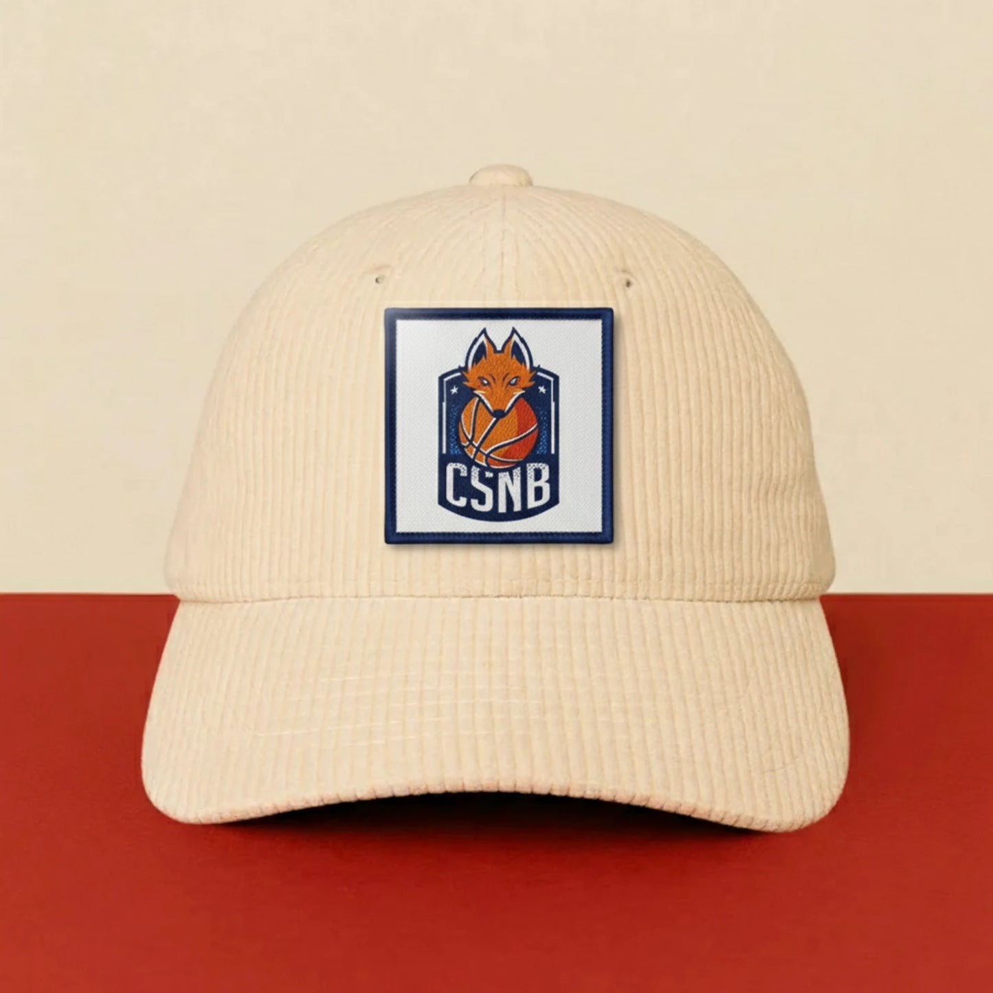 Patch CS de Noisy le Grand Basket sur casquette à velcro PPATCH