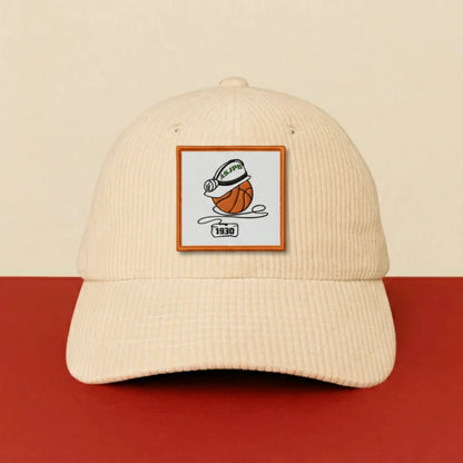 Patch AS Joudreville Pienne Bouligny sur casquette à velcro PPATCH