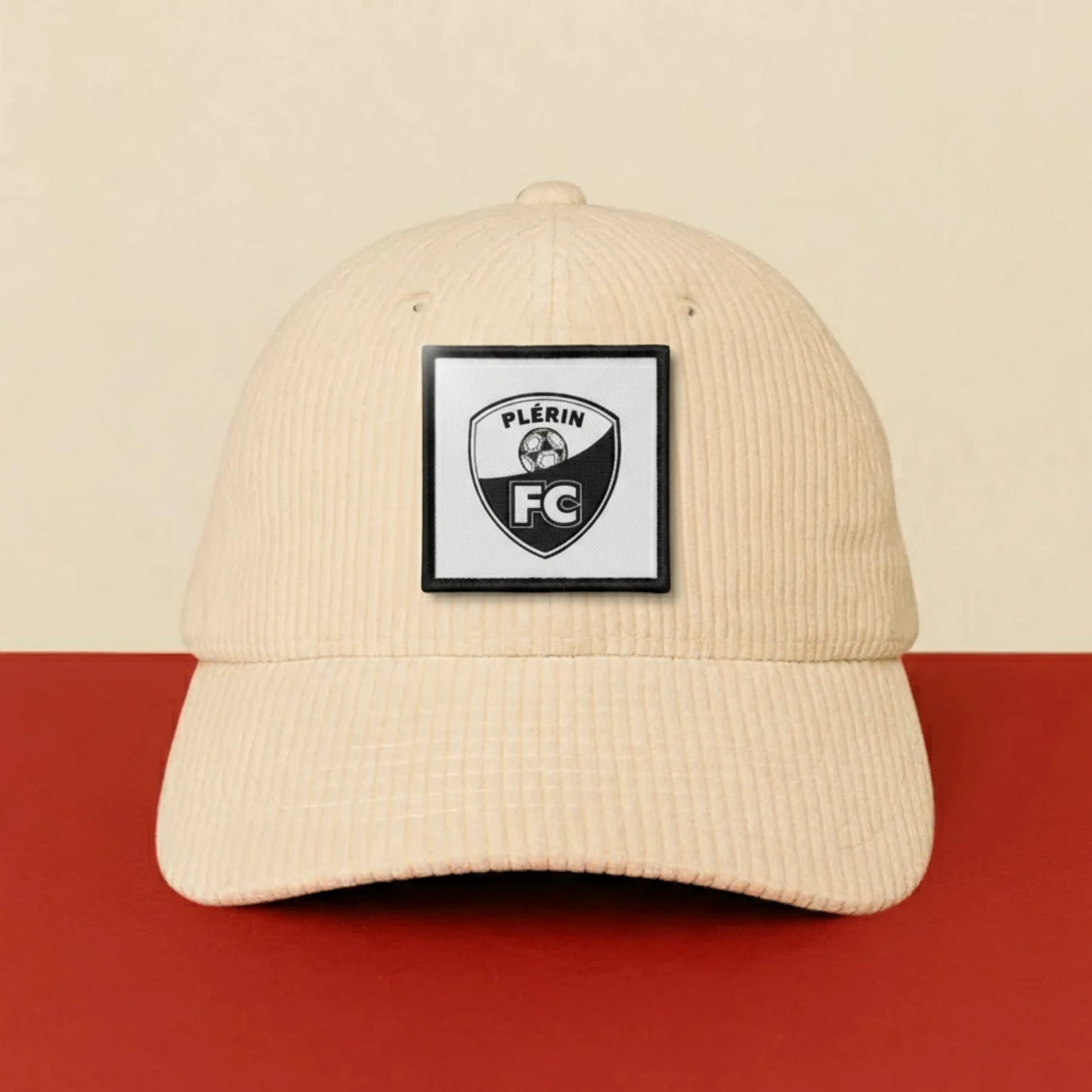 Détail broderie patch PLERIN FOOTBALL CLUB