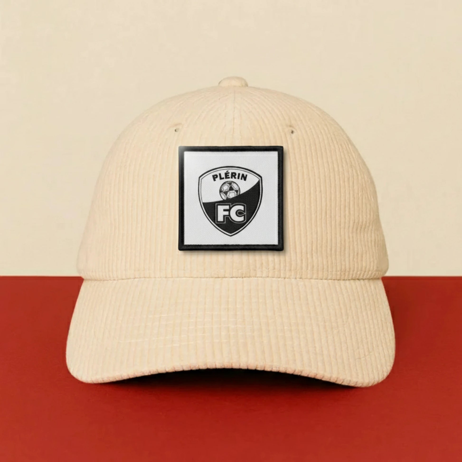 Détail broderie patch PLERIN FOOTBALL CLUB