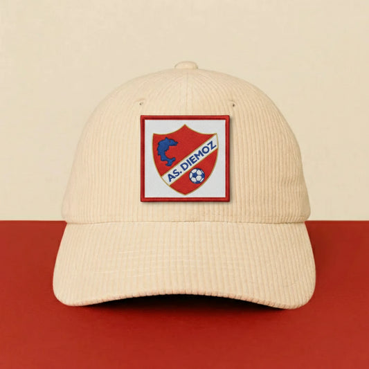 Patch AM.S. DE DIEMOZ sur casquette à velcro PPATCH