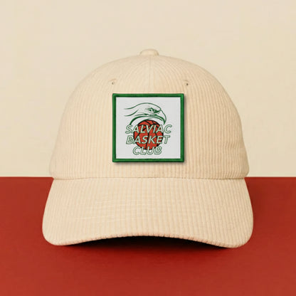 Patch Salviac Basket Club sur casquette à velcro PPATCH