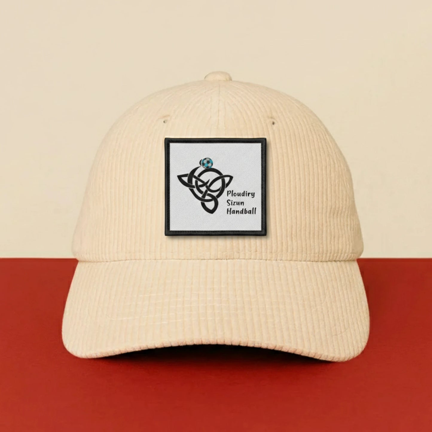 Détail broderie patch Ploudiry/Sizun Handball