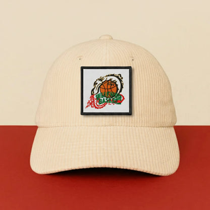 Patch Villemur Basket Club sur casquette à velcro PPATCH