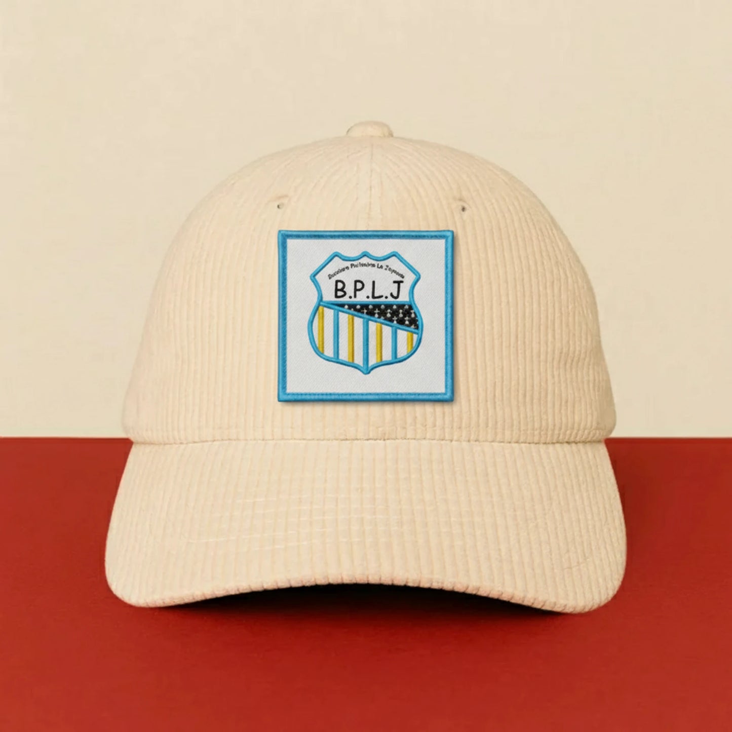 Détail broderie patch US la Joyeuse Bussiere Poitevi