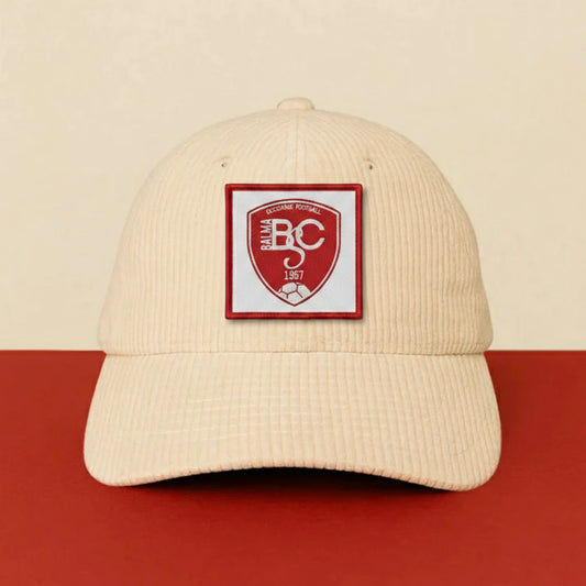 Patch BALMA S.C. sur casquette à velcro PPATCH