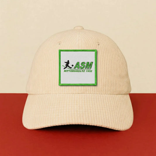 Patch A.S. MUTTERSHOLTZ sur casquette à velcro PPATCH