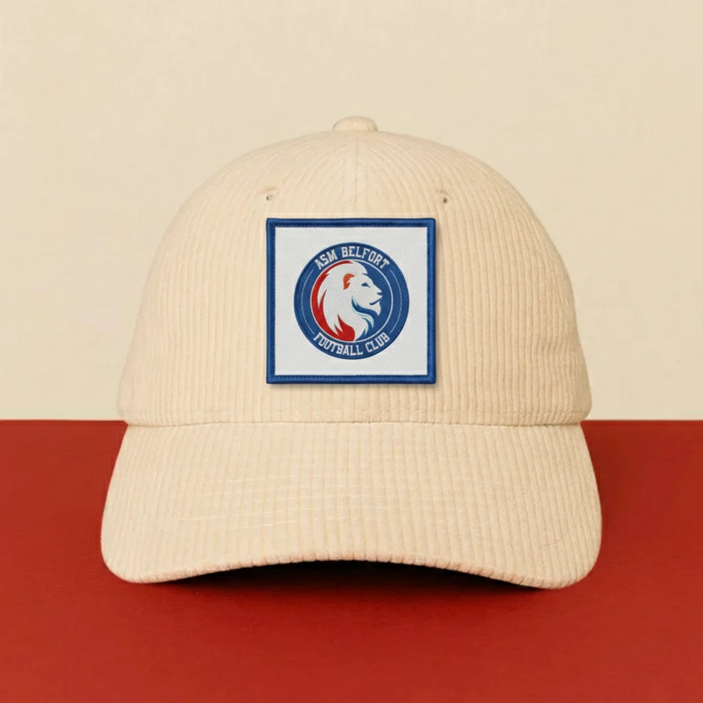 Détail broderie patch ASM Belfort