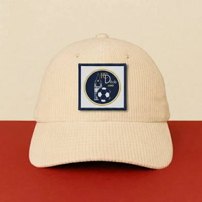Patch FC Deolois Deols sur casquette à velcro PPATCH