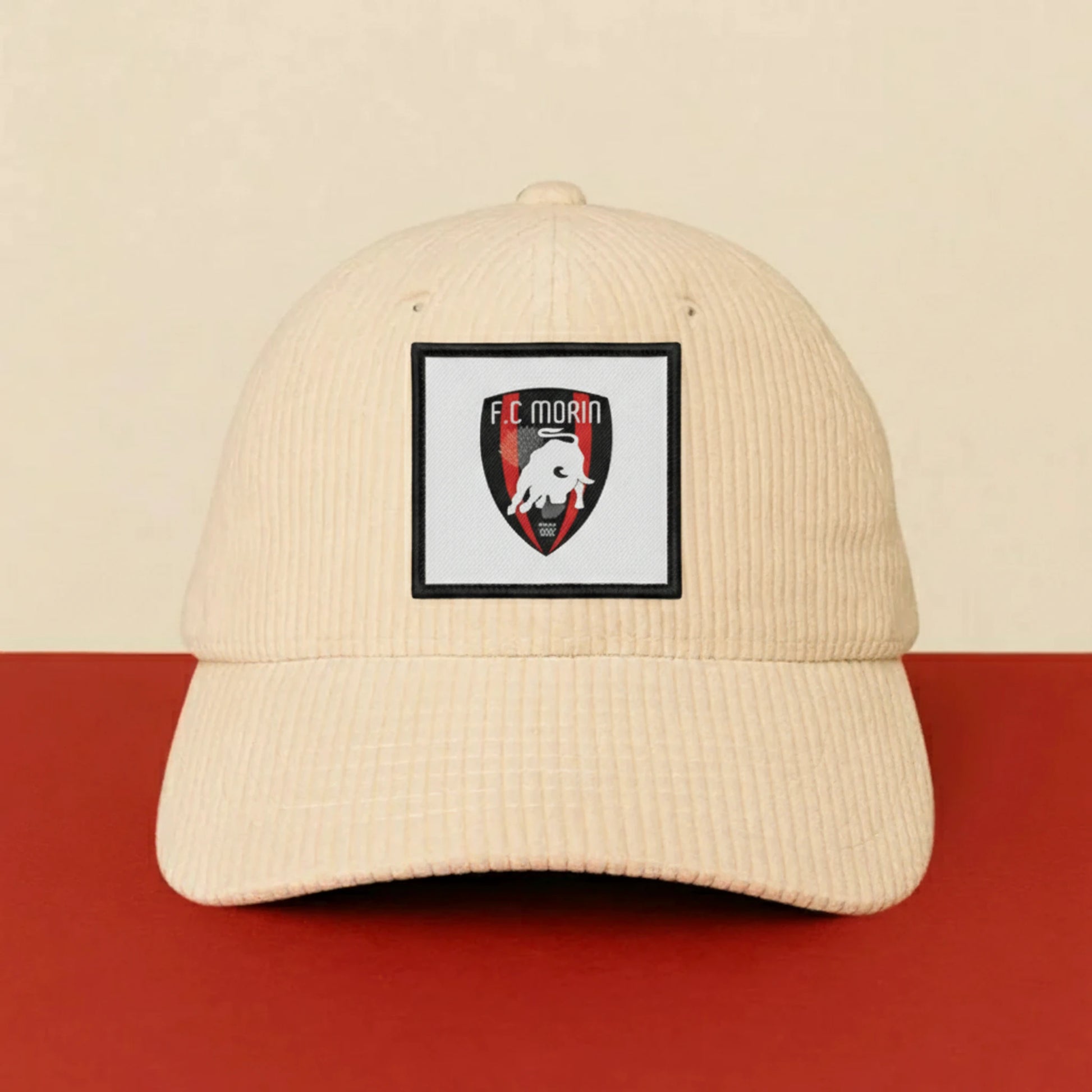Détail broderie patch F.C. MORINS