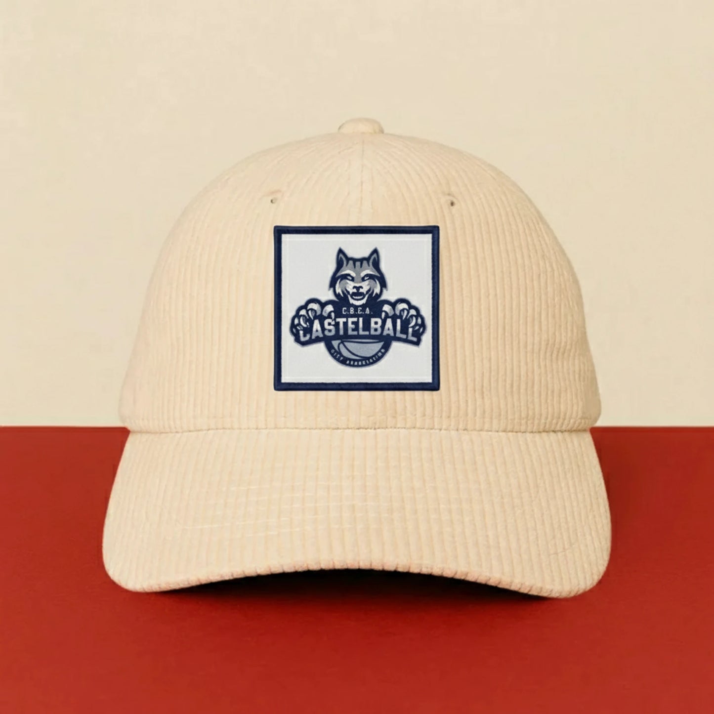 Patch Castelball City sur casquette à velcro PPATCH