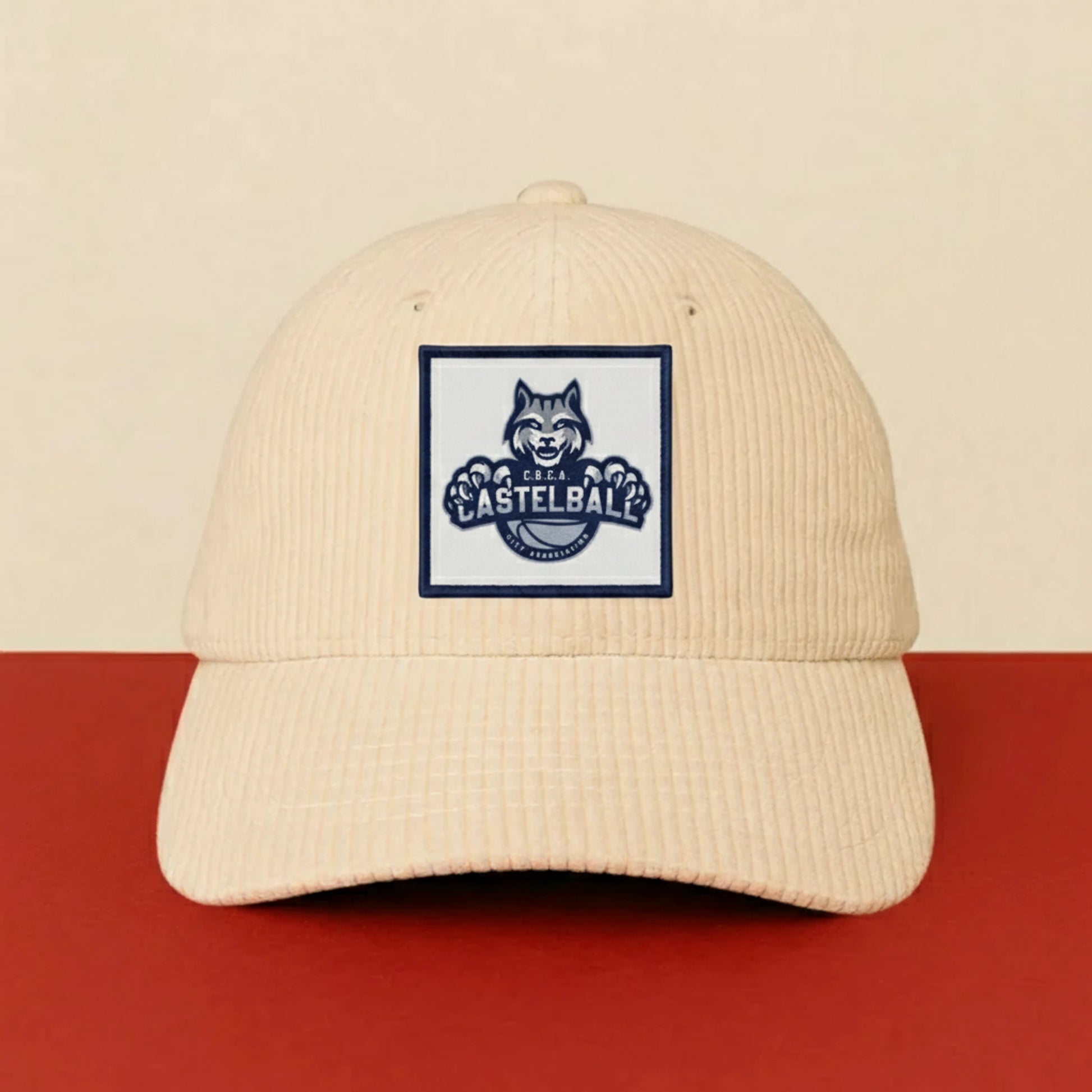 Patch Castelball City sur casquette à velcro PPATCH