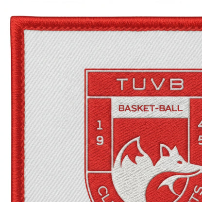 Détail broderie patch TU Verrieres le Buisson