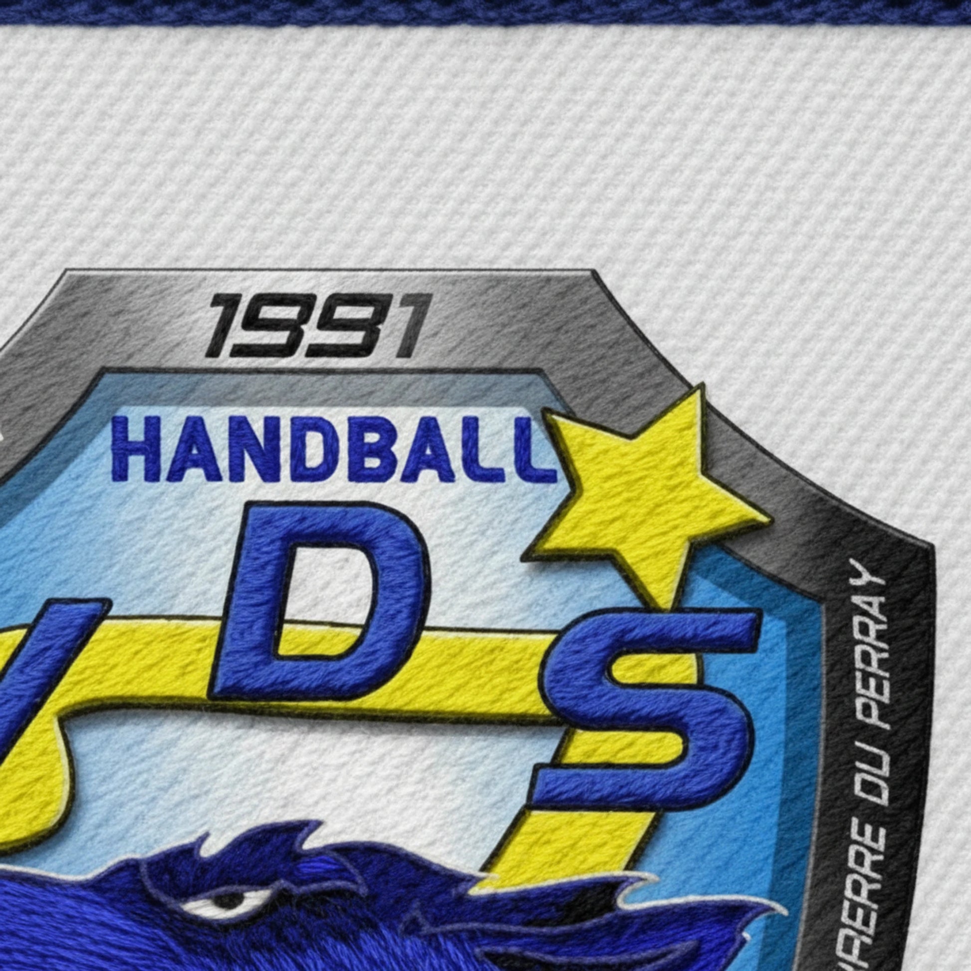 Collection patchs brodés Handball