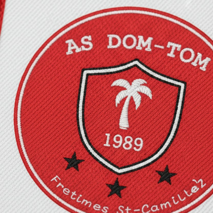 Détail broderie patch A.S. DOM/TOM FONTENAY LE COMTE