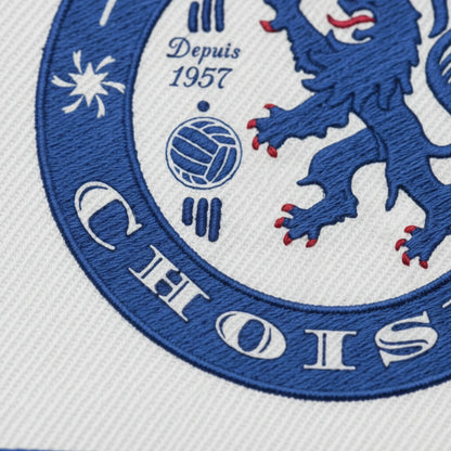 Détail broderie patch A.S. DE CHOISEY