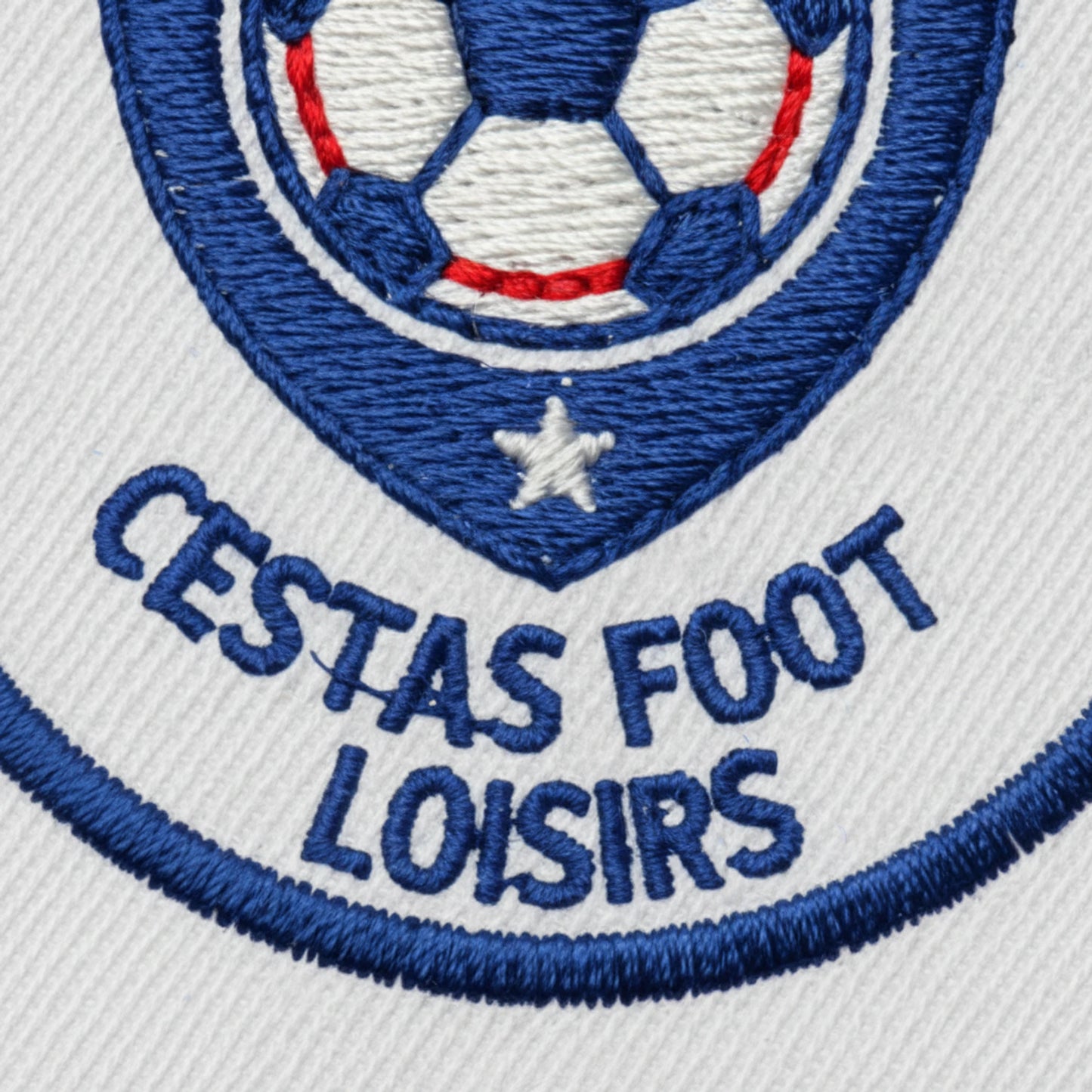 Collection patchs brodés Football