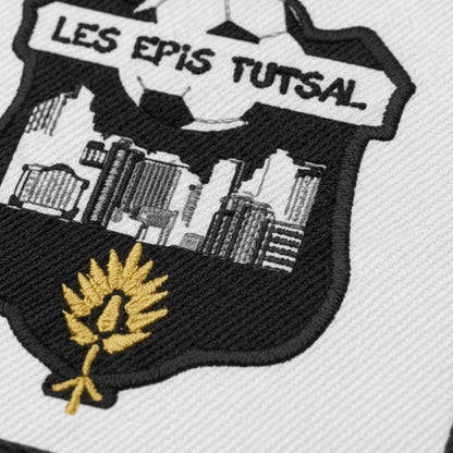 Détail broderie patch A.S. DES EPIS FUTSAL