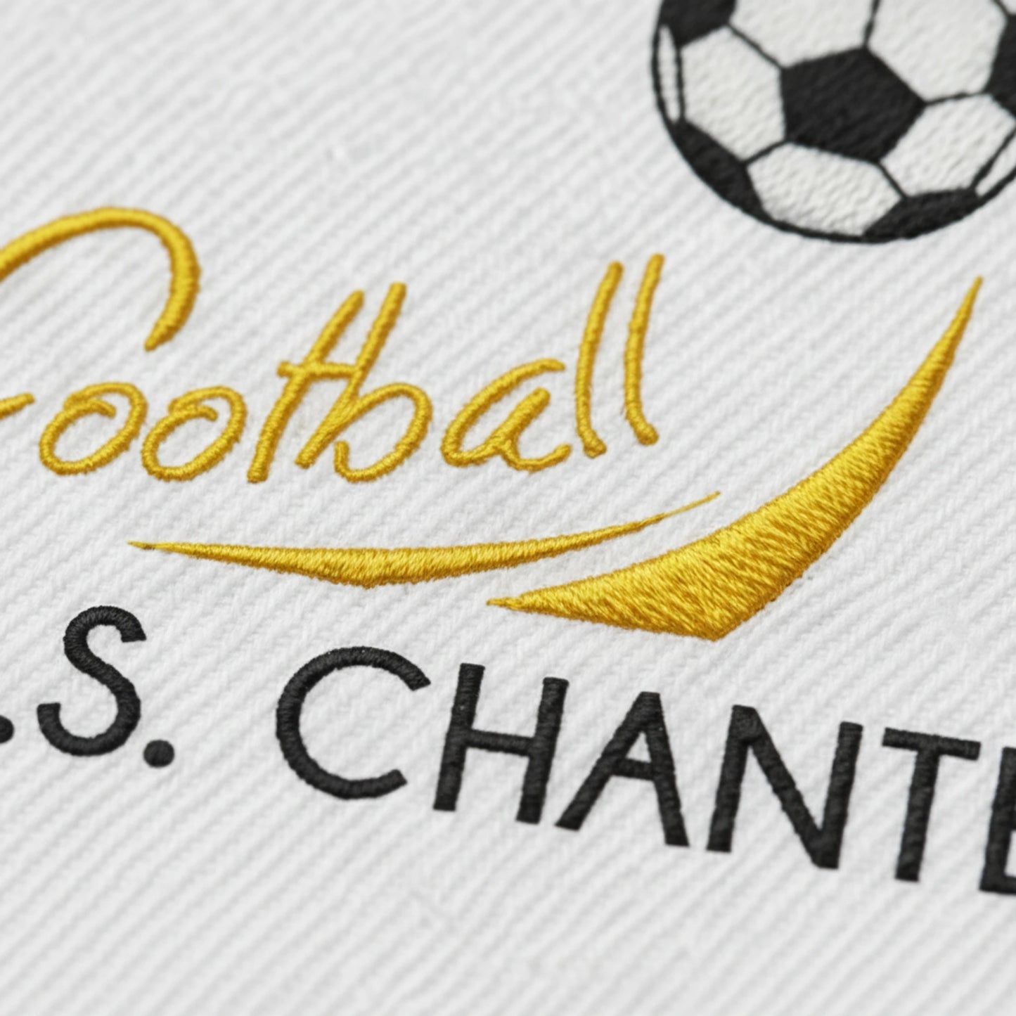 Collection patchs brodés Football